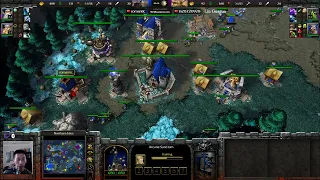 Romantic (HU) vs Lin Guagua (Orc) - WarCraft 3 - Recommended - WC3411