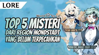 [LORE] 5 MISTERI Mondstadt yang belum Terpecahkan | Genshin Impact Indonesia