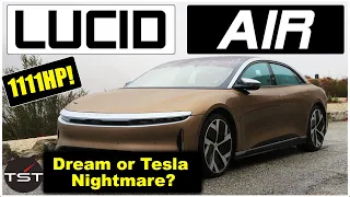 Lucid Air: The Long-Range Electric Dragster of our Dreams (and Tesla's Nightmare) - Two Takes