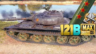 121B: Offensive run for the 3rd gun mark - World of Tanks