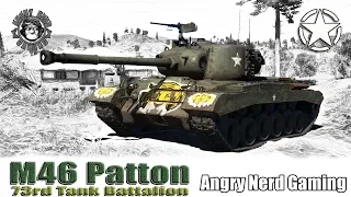 War Thunder: M46 Patton, 73rd Tank Battalion, American, Tier-4, Premium Medium Tank