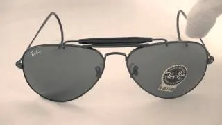 Ray Ban Aviator Outdoorsman Sunglasses RB3030 L9500