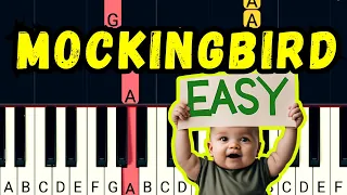 Mockingbird Piano Tutorial Easy | Eminem