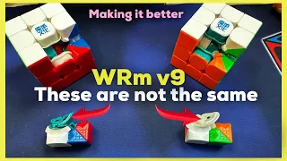 Making a Better WRm v9 - MoYu 20-Magnet Pieces are Not the Same as the 8-Magent