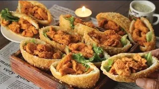 Mini Chicken Pockets Recipe without oven😋😋 |12/30 Ramadan 2024| iftar Party Spcl #ramadan #trending