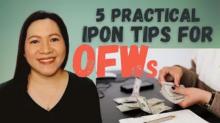 5 IPON Tips for OFWs: Paano Makaipon ng Pera
