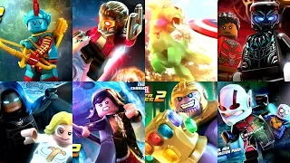 Lego Marvel Superheroes 2 - All DLC Characters!