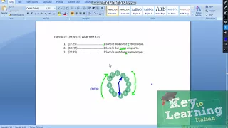 Exercises on telling the time in Italian - Che ora è?