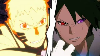 NARUTO & SASUKE vs Momoshiki | Spin and Burst/Reverse Situation Full Music | BEST ANIME FIGHT EVER