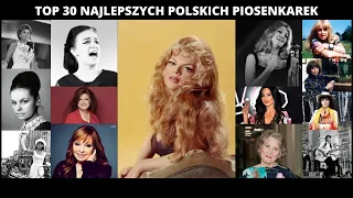 Top 30 NAJLEPSZYCH Polskich Piosenkarek