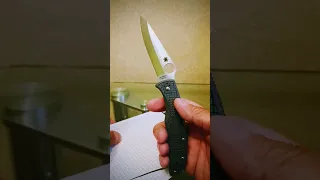 spyderco endura 4 - реплика, но тоже очень крутая