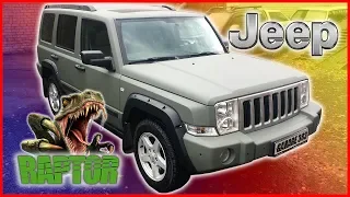 Камуфляжный зеленый RAPTOR U-POL | Покраска JEEP COMMANDER