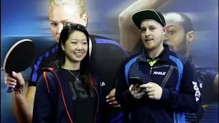 Rapid Fire Questions with JOOLA's Lily Zhang at the 2019 World Table Tennis Championships