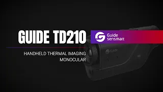 Check out #GuideSensmart’s TD210 handheld thermal imaging monocular