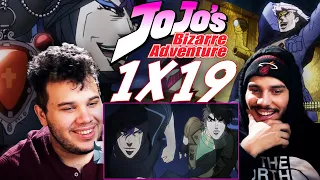 REACTION | "JoJo's Bizarre Adventure 1x19" - KARS VS STROHEIM & JOJO
