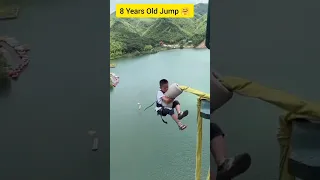 bungee jumping 8 years old jump little boy #jump #shorts #sport #adventure #fly #fun #short