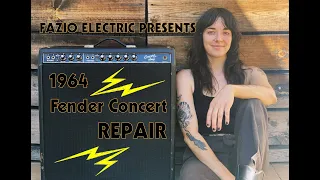 1964 Fender Concert | REPAIR | Fazio Electric