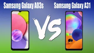 Samsung Galaxy A03s vs Samsung Galaxy A31