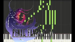 Final Fantasy IV - Theme Of Love (Piano Synthesia Tutorial)