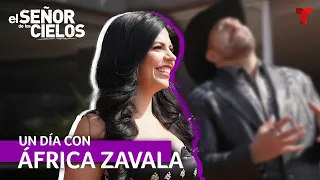 Los retos de África Zavala para interpretar a Mecha en El Señor de los Cielos 9 | Telemundo Novelas