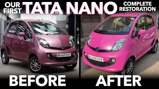 We fully Restored this 8 years old TATA NANO 🩷 ( Part - 2 )