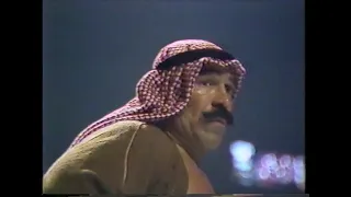 1984 Iron Sheik Uses The Camel Clutch to Ruin Billy Travis