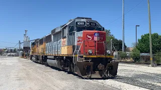 Railfanning the Union Pacific’s Austin/Waco Sub Ft: UP 1055 and more