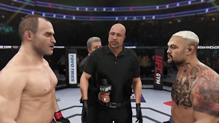 Oleinik vs. Hunt (EA Sports UFC 3) - CPU vs. CPU - Crazy UFC 👊🤪