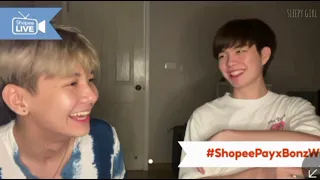 [21.07.21] Live shopee w/ bonzwin บอนซ์วิน