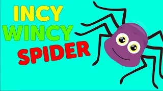 Incy Wincy Spider İngilizce Bebek ve Çocuk Şarkısı | Altyazılı Çizgi Film Şarkıları | Akıllı Bıdık