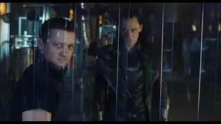 Avengers Assemble 2012 deleted scene // Loki and Clint talk