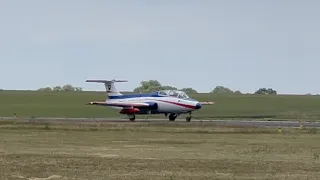 Aero L-29 Delfin jet at Poprad-Tatry airport airshow (Aero-Moto Víkend)