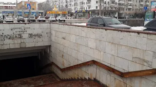Волгоград. Остановка скоростного-трамвая "Площадь Ленина".