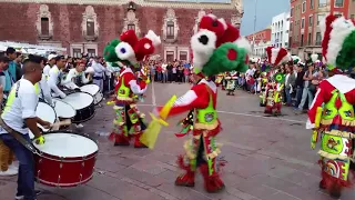 Danza de matlachines, Toltecas casta de guerreros, Romería 2017.