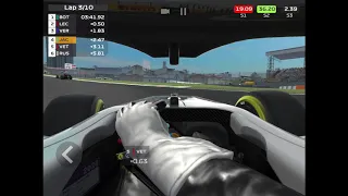 A 1,2 for Mercedes in Brazil- F1 Mobile