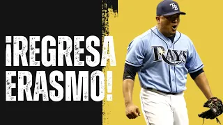 ¡NUNCA se RINDE!👏 Erasmo Ramírez🇳🇮 está de REGRESO💪 en Grandes Ligas⚾️