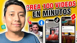 Crea 100 Videos en Minutos con Chat GPT para YouTube y TikTok Paso a Paso 😮