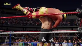 WWE 2K20 Brock Lesnar vs Hollywood Hulk Hogan (PS4)