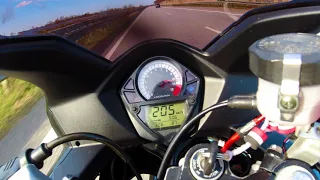 Suzuki Sv 650S VWBY 2004 top speed german autobahn