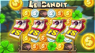 Spinning Into A $500 SUPER BONUS On LE BANDIT SLOT!!