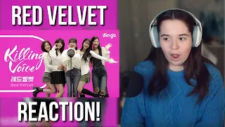 Red Velvet Dingo Killing Voice REACTION!