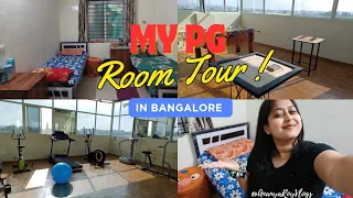 My Pg Room Tour 😍 | Pg life in Bangalore