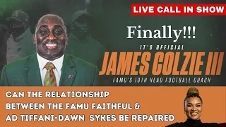 #FAMU names JAMES COLZIE as 19th permanent Head Football Coach 4 weeks after Coach Simmons resigns