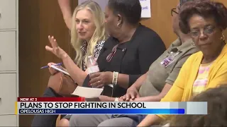 Plans to stop fighting at Opelousas High