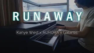 Runaway - Kanye West & Aurora & Galantis | Piano Cover by Emikio