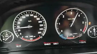 BMW X5 F15 30d stage 1 0 - 100