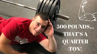 17 YEAR OLD DEADLIFTS 500 POUNDS (BELTLESS) AT 180 BODYWEIGHT!