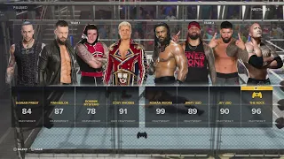 WWE 2K23 WarGames Judgement Day VS The Bloodline