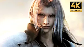 Sephiroth vs Genesis & Angeal Fight Scene | Crisis Core Final Fantasy VII【4K UHD】