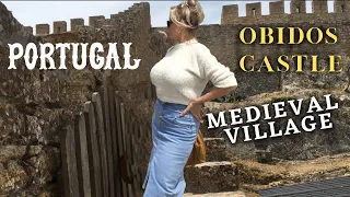Obidos, Portugal 🇵🇹 | Medieval Village | Day Trip From Lisbon | MUST DO!!